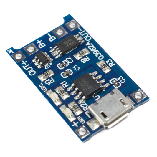 TP4056 1A Li-Ion Battery Charging Board Micro USB with Current Protection